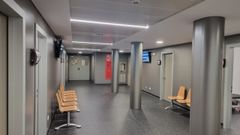 Sala de espera de los hospitales�de d�a de hematolog�a y polivalente