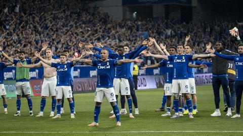 Alineación del Real Ovied, partido de vuelta de la semifinal del playoff