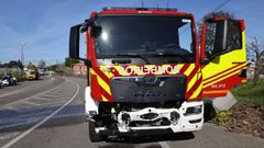Imagen de archivo de un veh�culo de bomberos de Vigo