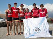La tripulaci�n cadete de bateles se proclam� campeona gallega.