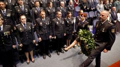 Acto conmemorativo en Vigo de la festividad de los �ngeles Custodios, patr�n de la Polic�a Nacional