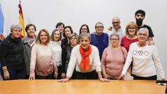 Delfina Deb�n, en el centro de la imagen, super� una leucemia que le diagnosticaron en el 2014