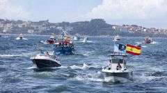 La procesi�n mar�tima de Fisterra, en imagen de archivo