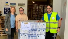 El Banco de Alimentos Rias Altas acaba de donar productos a AGA-Ucra�na