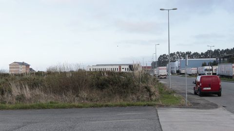 Parcela a subasta en el pol&iacute;gono de Fazouro