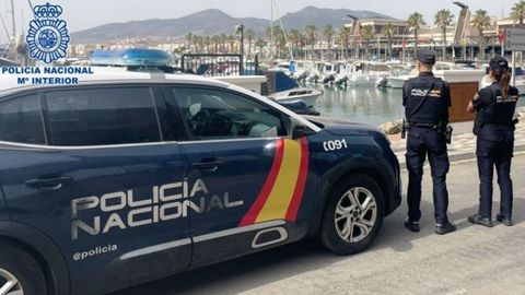 Dos agentes de la Polic�a Nacional en una foto de archivo