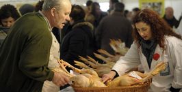 A la venta de galos, como es tradicional en esta feria navide�a, se unir�n jornadas culinarias. 