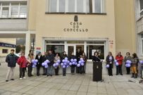 Los participantes durante el acto