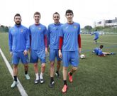El Pontevedra prescindir� (de i a d) de Carnero y Capi por lesi�n, y de Anxo y Pablo por sanci�n. 