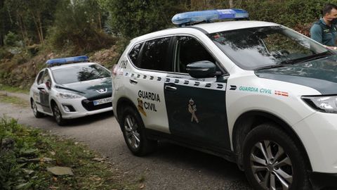 Foto de archivo de patrullas de la Guardia Civil