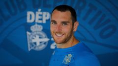 Ibai Gmez, durante su etapa como jugador del Deportivo