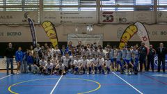 Final y entrega de premios del campeonato gallego infantil masculino de voleibol