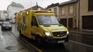 Imagen de archivo de una ambulancia medicalizada