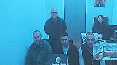 Los acusados por los robos en viviendas de Teo, Bri�n y Oleiros declararon en el juicio por videoconferencia.