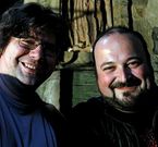 Xurxo Ay�n e Manuel Gago comezaron a limpeza do castro o pasado luns.