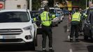 Un control de la Guardia Civil para vigilar el cumplimiento del estado de alarma