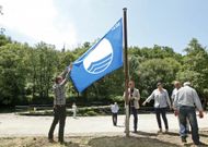 El �rea recreativa de A Calzada es la primera playa fluvial de Espa�a con bandera azul. 