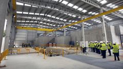 Visita previa a la apertura de la potabilizadora en el 2015