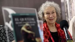 La escritora canadiense Margaret Atwood