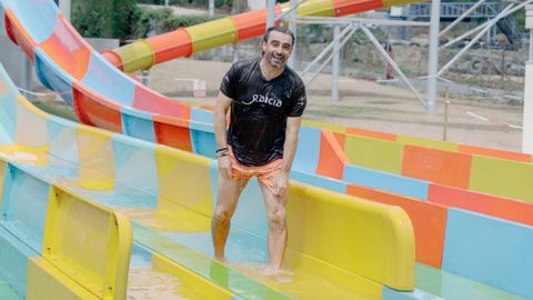 Aspecto del aquapark de Monterrei tras su ampliaci�n.