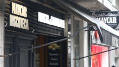 Imagen de la puerta de la discoteca Maycar, donde se realiz� este s�bado la inspecci�n