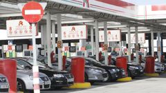 Gasolinera de Alcampo, en el pol�gono de A G�ndara