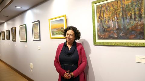 Maite Bouzo&nbsp;exhibe una&nbsp;treintena de obras en el centro cultural Lustres Rivas