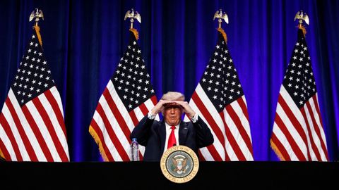 El presidente de Estados Unidos, Donald Trump