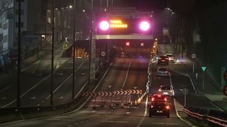 El tnel del Hrreo de Santiago, cerrado por falta de vigilancia policial