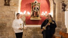 El tesoro de la iglesia de Corcubin que el Valente de Redonda logr salvar de los franceses