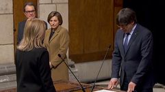 Los nuevos consellers de la Generalitat juran su cargo