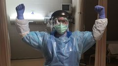Teresa Rodr�guez trabaja en Urgencias en el hospital comarcal de Valdeorras