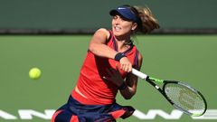 Paula Badosa, en la final de Indian Wells que gan� ante Victoria Azarenka