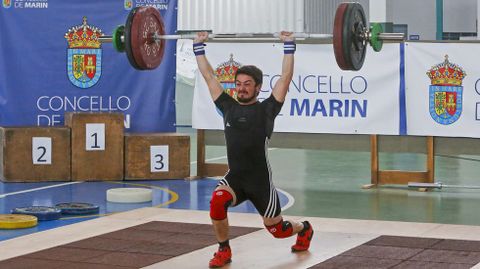 CAMPEONATO DE ESPA�A DE HALTEROFILIA EN EL PABELL�N A CA�OTA, MAR�N