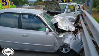 Accidente en Siero