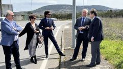 Directivos de Kern Pharma y Gobierno local visitando en 2023 el &aacute;rea donde se llevar&aacute;n a cabo las obras de la farmac&eacute;utica  