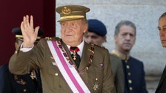 El rey Juan Carlos en el a�o  2014