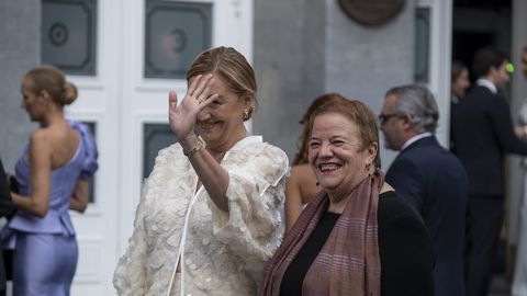 Llegada a la entrega de los Premios Princesa de Asturias 2025