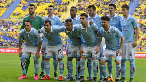 Las Palmas-Celta (2-1) de Primera el 31 de enero del 2016.
