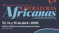 Cartel de�las VIII Jornadas Internacionales de Literaturas Africanas y Afrodescendientes