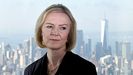Imagen de archivo de Liz Truss durante una visita a Nueva York.