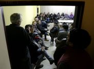 La asamblea vecinal se celebr ayer tarde en la parroquia del Cristo de la Victoria de Coia. 