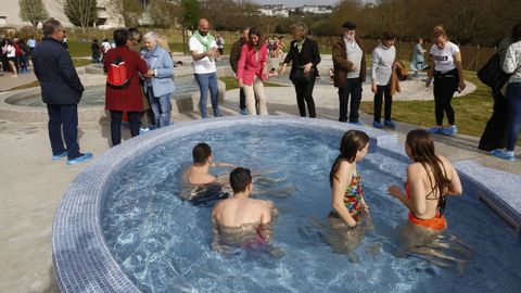 Este martes se inauguraron las Caldas do Mio en Lugo