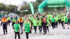 Foto de archivo de la caminata contra el c�ncer realizada en A Pobra