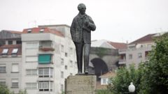 En Redondela hay una estatua dedicada a Castelao