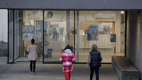 Centro de salud de O Milladoiro (Ames), foto de archivo