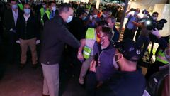 Los reyes visitan de madrugada Mercamadrid