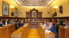 Pleno del ayuntamiento de Gijn