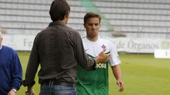 Pablo Rey anot� el tanto decisivo ante el Pontevedra 