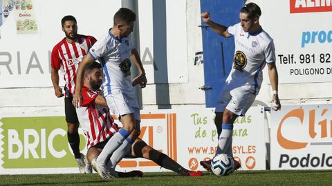 Partido entre el Boiro y el Atlético Arteixo 2021